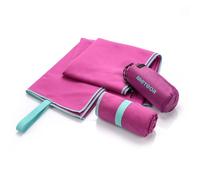 Serviette microfibre - METEOR - METEOR - Séchage rapide - Compacte avec housse - 50x90 cm