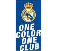 Serviette Real Madrid 70x140 séchage Ultra Rapide et Toucher Extra Doux - Serviette Real Madrid pour la Plage, la Piscine ou la Salle de Bain, Design Unique et Licence Officielle