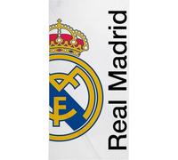 Serviette Real Madrid 90x180 séchage Ultra Rapide et Toucher Extra Doux - Serviette Real Madrid pour la Plage, la Piscine ou la Salle de Bain, Design Unique et Licence Officielle