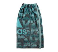 Serviette Turquoise/Noir Homme Adidas Wrap Towel