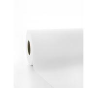 serviettendirekt.de ALLES FÜR DEN GEDECKTEN TISCH Airlaid Rouleau de nappe 118 cm x 25 m 1 pièce/rouleau de nappe au mètre en rouleau (blanc)