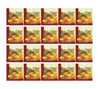 Serviettes Automne 20 Cadeaux de Fête Absorbants