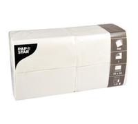 Serviettes Bistro, 330 x 330 mm, 2 couches, blanc