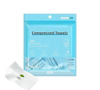 Serviettes Compressées Lot de lingettes jetables en coton