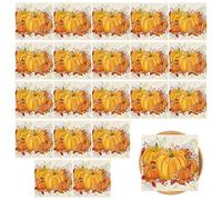 Serviettes d'Automne Cadeaux de fête absorbants 20 pièces