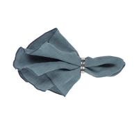 Serviettes de table Broste Copenhagen GRACIE X2 Bleu 45x45 cm