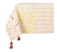 Serviettes de table Nappes, Sets de table Jardin d'Ulysse CODETTE Blanc 145x145 cm
