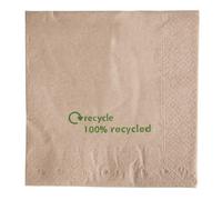 Serviettes de table Swantex Kraft 33x33cm 2 plis (2000 pièces)