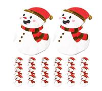 Serviettes en douces et absorbantes pour Noël Motif bonhomme de | Serviette en papier motif bonhomme de neige de Noël pour maison, dîner, restaurant, café, église, centre commercial, mariage