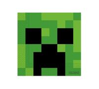 Procos Serviettes en papier Minecraft Creeper 33 x 33 cm Lot de 20