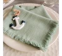 Serviettes en tissu en coton aux motifs de pommes de terre