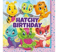 Serviettes Hatchimals 25x25 cm 16 pcs.