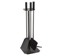 Serviteur de cheminée Lienbacher 3 pièces, anthracite