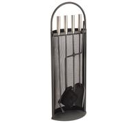Serviteur de cheminée Lienbacher 4 pièces, anthracite