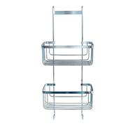 Serviteur de Douche 2 Niveaux "Filaire Premium" 60cm Chrome