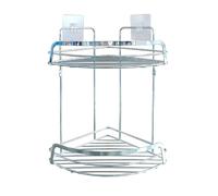 Serviteur de Douche Angle Filaire Premium 34cm Chrome