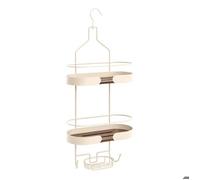 Serviteur de douche Argileo rectangulaire 2 niveaux beige