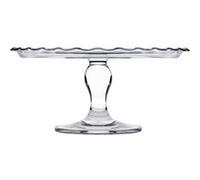 Pasabahce Serviteur sur pied Alzata Petit Pâtisserie en verre transparent Ø 26 cm