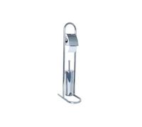 Serviteur wc en inox avec dérouleur et brosse wc fermé H.80cm