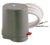 Servomoteur Giacomini R473, 230V fermé sans courant, adaptateur inclus