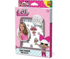 SES Creative Ensemble de tatouages surprise L.O.L Multicolore G