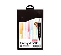 Set 12 Marqueurs À Alcool Graph'it Characters Colors