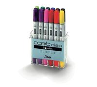 Set 12 Marqueurs Manga Copic Ciao Les Essentiels
