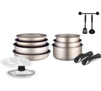 Set 15 pièces, casseroles et poêles Arthur Martin, aluminium