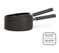Livoo Set 2 Cass Ts Feux D.18-20 Ss Pfoa Ni Pfos Noir /6 - MEP154N