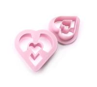 Set 2 Decoupoir Doughnut Coeur