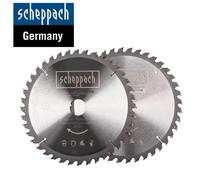 Scheppach Kit de lames de scie radiale HM140L - 7901201706