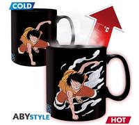 ABYstyle Mug ONE PIECE Luffy et Ace – 460 ml thermosensible ABYMUGA443