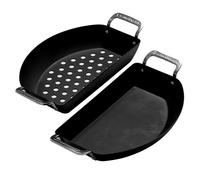 Set 2 plats demi-lune pour Kamado Joe