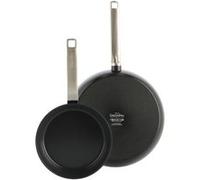 Set 2 Poêles 20 et 28 cm Evolution noire - Greenpan - Noir - Aluminium Noir