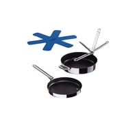 Ensemble de poêles SPACE 1000019, set de 2 pc, argent, acier inoxidable, Joseph Joseph