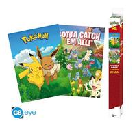 GBEye - POKEMON Set 2 Chibi Posters Décorations (52 x 38cm)