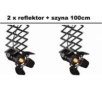 Set : 2 x projecteurs de scène Studio 2 Harmonica + rail de 1 m