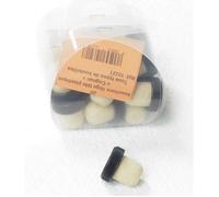 SET 20 BOUCHONS DE BOUTEILLE LIEGE TETE PLASTIQUE UNIVERSEL STYLE COGNAC CUISINE