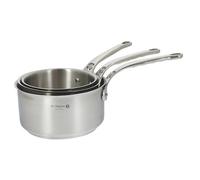 Set 3 casseroles inox Milady 16, 18 et 20 cm De Buyer