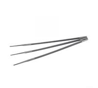 Set 3 Limes Rondes 4mm Tronçonneuse Pro | Acier roulement haute dureté, résistance pour usure, affûtage pour précis, diamètre 4mm, lot de 3