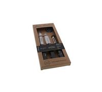 Set 3 pièces Sence noir - Jean Dubost - Noir - Acier Inoxydable (inox)