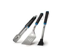 Set 3 ustensiles en inox pour barbecue