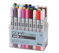 Set 36 Marqueurs Manga Copic Ciao Set E