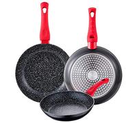 SET 3PC SARTEN (20+24+28) ALUMINIO FORJADO INDUCCION ENERGY