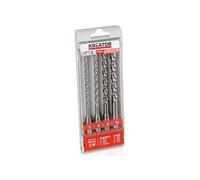 Set 4 forets béton SDS-plus 160mm KREATOR - KRT012602