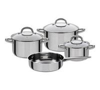 Set 4 pcs batterie de cuisine GSW MONTREAL Induction Acier ydable G
