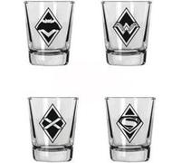 Set 4 Verres Shooter DC Universe - Batman vs Superman G