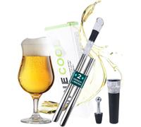 Set 5-en-1 Accessoires Vin - Refroidisseur et Bouchons