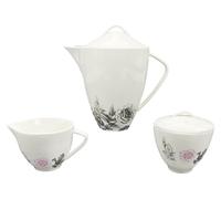 set 5 pièces Rose (théière 1600ml, pot à lait 150ml, pot à sucre 150ml)