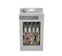 Set 5 stylos bille Princesses Disney